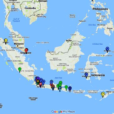 Lokasi dan Peta (Google Map) Program Kuliah Karyawan Nomor